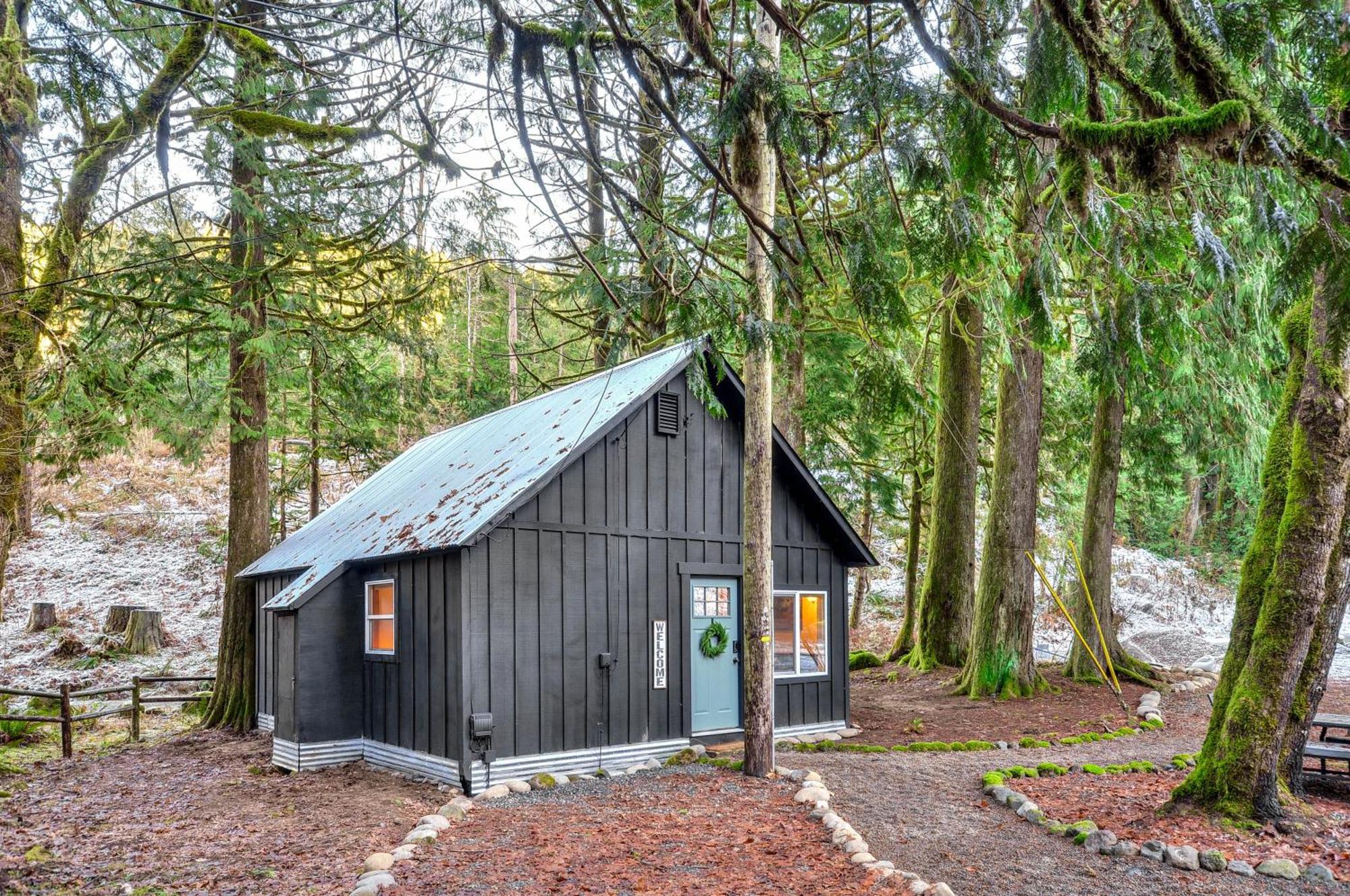 Hike, Ski And Explore Rhododendron Forest Retreat! Vila Exterior foto